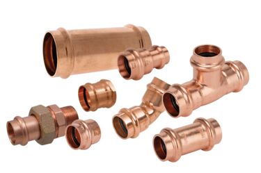Image of Copper Press Fittings